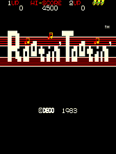 Rootin' Tootin' / La-Pa-Pa (DECO Cassette) (US) Title Screen