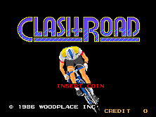 Clash-Road Title Screen