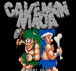 Caveman Ninja (bootleg) Title Screen