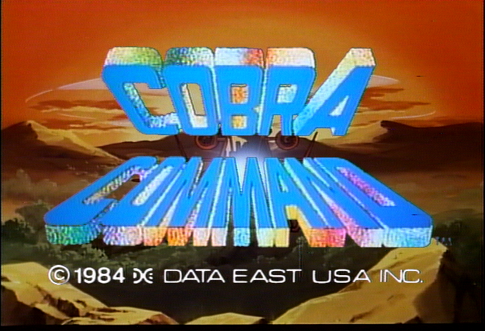 Cobra Command (M.A.C.H. 3 hardware) Title Screen