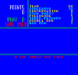 Cal Omega - Game 18.5 (Pixels) Title Screen