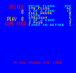 Cal Omega - Game 20.8 (Winner's Choice) Title Screen