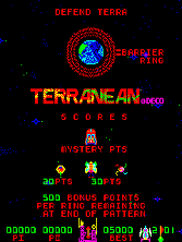 Terranean (DECO Cassette) (US) Title Screen