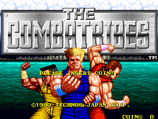 The Combatribes (Japan) Title Screen