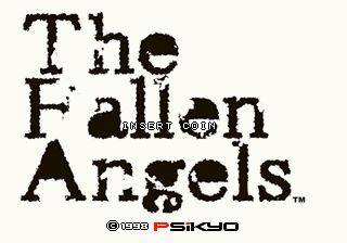 Daraku Tenshi - The Fallen Angels Title Screen