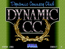 Dynamic Country Club (US, Floppy Based, FD1094 317-0058-09d) Title Screen