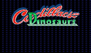 Cadillacs and Dinosaurs (Bootleg with PIC16c57, Set 2) Title Screen