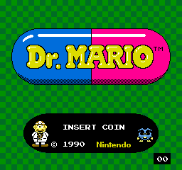 Vs. Dr. Mario Title Screen