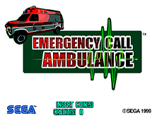 Emergency Call Ambulance (Export) Title Screen