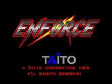 Enforce (World) Title Screen