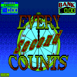 Every Second Counts (39-360-053) Title Screen