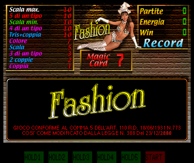 Fashion (Version 2.14) Title Screen