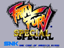 Fatal Fury Special / Garou Densetsu Special (NGM-058 ~ NGH-058, set 1) Title Screen