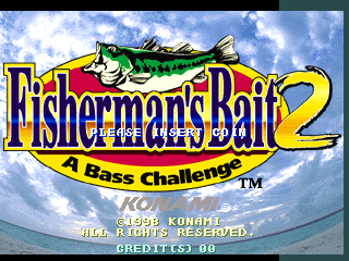 Fisherman's Bait 2 - A Bass Challenge (GE865 VER. UAB) Title Screen
