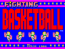 Fighting Basketball Title Screen