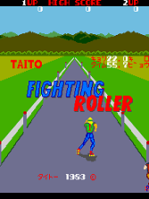 Fighting Roller Title Screen