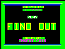 Find Out (Version 4.04) Title Screen