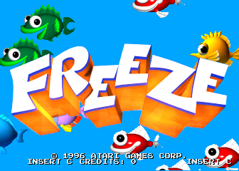 Freeze (Atari) (prototype, 96/10/07) Title Screen