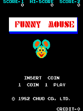 Funny Mouse (Japan) Title Screen