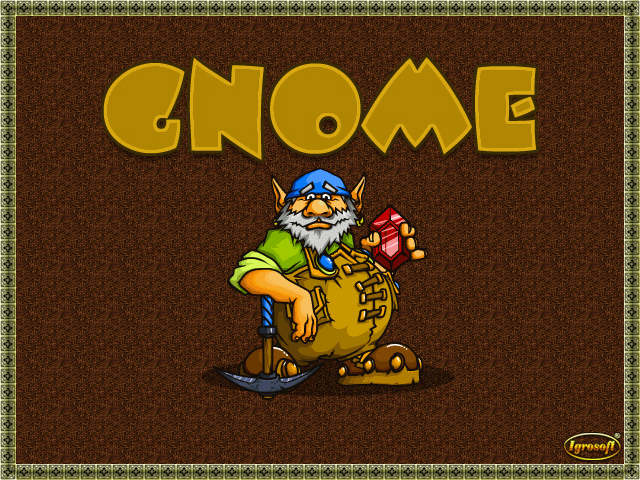 Gnome (bootleg, 071115, banking address hack) Title Screen