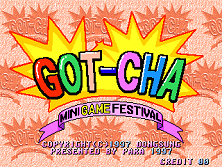 Got-cha Mini Game Festival Title Screen