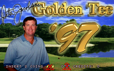 Golden Tee '97 Tournament (v2.43) Title Screen
