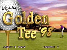 Golden Tee '98 (v1.10) Title Screen