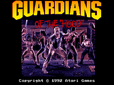 Guardians of the 'Hood Title Screen