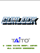 Gunlock (Ver 2.3O 1994/01/20) Title Screen