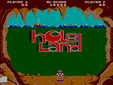 Hole Land (Japan) Title Screen