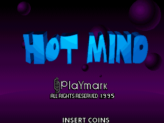 Hot Mind (adjustable prize) Title Screen