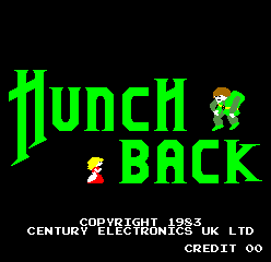 Hunchback (set 2) Title Screen