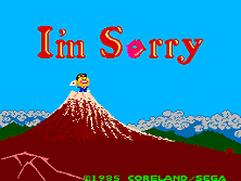 I'm Sorry (315-5110, US) Title Screen