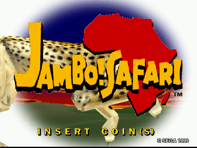 Jambo! Safari (Rev A) Title Screen