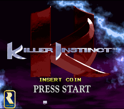 Killer Instinct (SNES bootleg) Title Screen