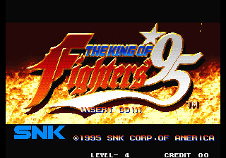The King of Fighters '95 (Set 2) Title Screen