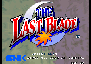 The Last Blade / Bakumatsu Roman - Gekka no Kenshi (NGM-2340) Title Screen
