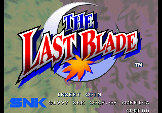 The Last Blade / Bakumatsu Roman - Gekka no Kenshi (NGH-2340) Title Screen