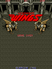 Legendary Wings (US set 1) Title Screen