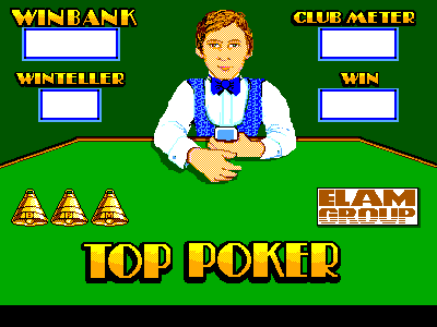 Top Poker (Dutch, Game Card 95-750-899) Title Screen