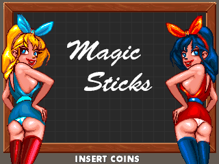 Magic Sticks Title Screen