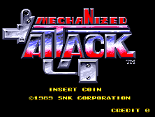 Mechanized Attack (World) Title Screen