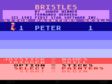 Bristles (Max-A-Flex) Title Screen