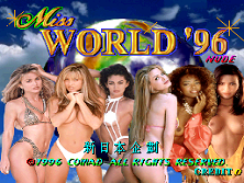 Miss World '96 (Nude) (C-3000A PCB, set 1) Title Screen
