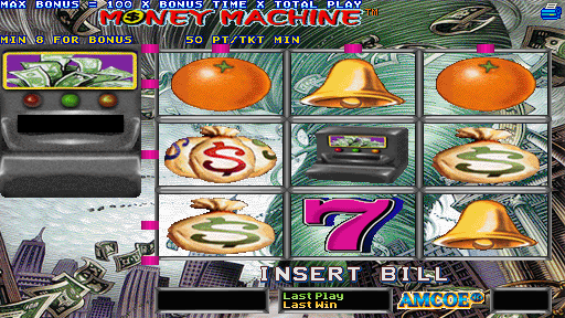 Money Machine (Version 1.7LT) Title Screen