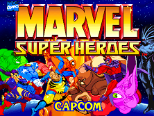 Marvel Super Heroes (Euro 951024) Title Screen