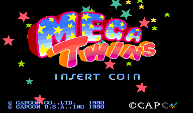 Mega Twins (World 900619) Title Screen
