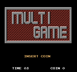 Multi Game (set 1) Title Screen