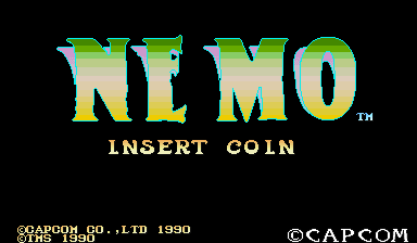 Nemo (Japan 901120) Title Screen