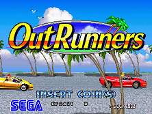 OutRunners (World) Title Screen